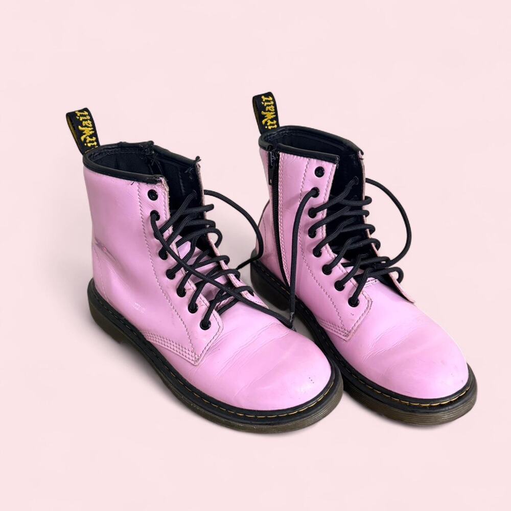 Doc martens size 5 pink boots punk